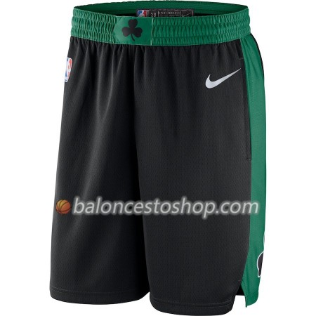 Boston Celtics Hombre Pantalones Negro 2018-19 Nike Swingman